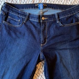 Arizona Jean Co. Dark Wash Denim Skinny Jean Size 15